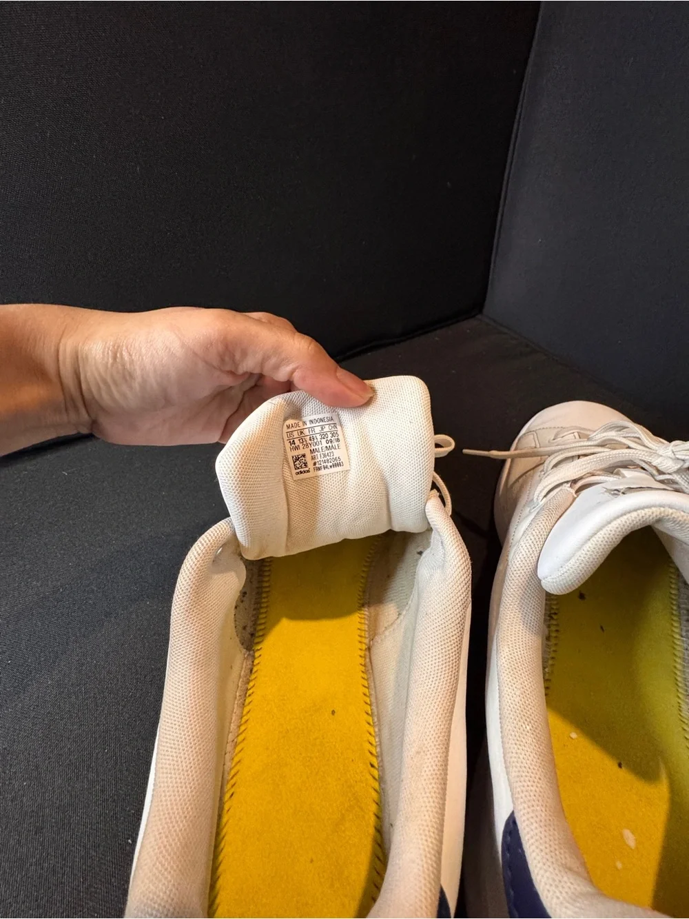 adidas Women’s White Low-Top Leather Sneakers